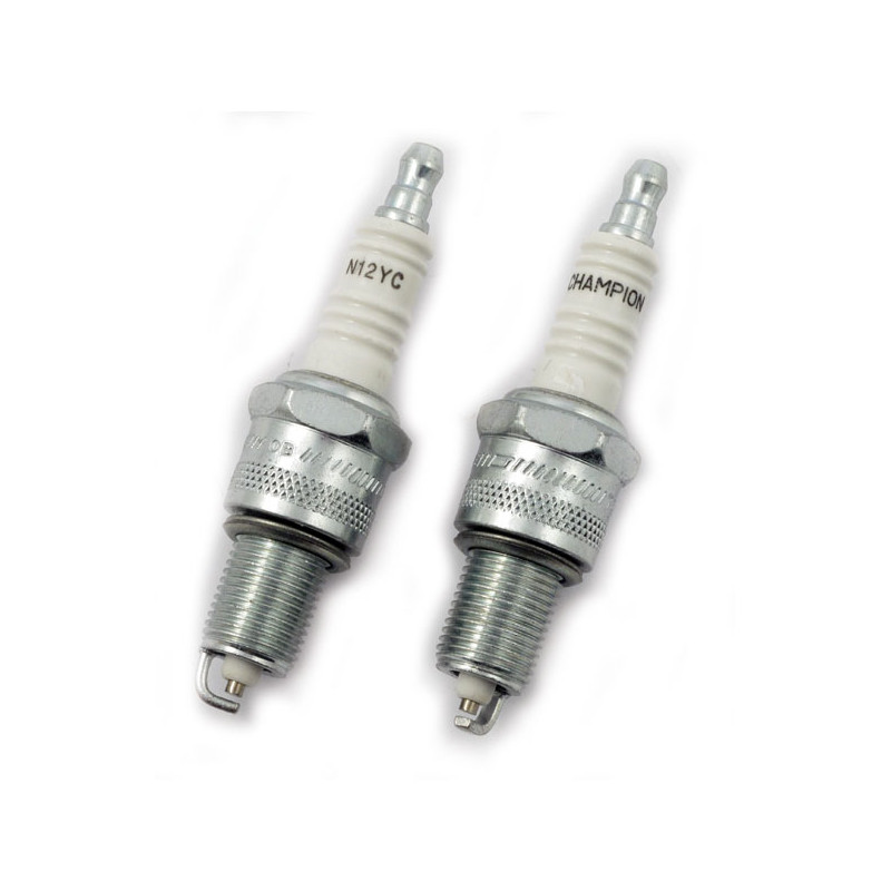 Champion, Copper Plus spark plug. N12YC L78-E82 FL L78-79 FX 84-99 B.T.(excl. TC) 75-E78 FL FX (NU)