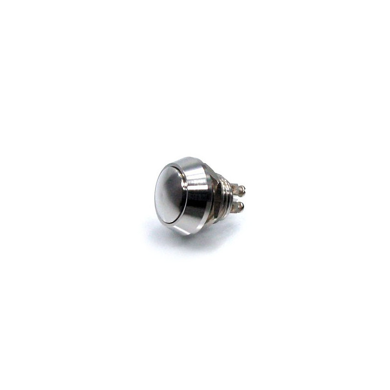 Motogadget, replacement push button switch (M12). Stainless Universal