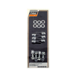 Colony, fender strut mount kit. Chrome 00-06 Softail (Excl. FXSTD FLSTN)