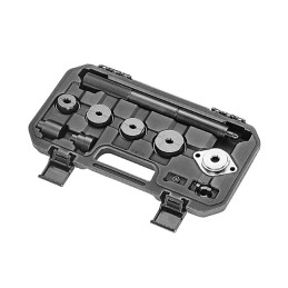 MCS, bearing & exhaust seal service tool kit Exhaust seal install tool: 84-22 H-D models.  Bearing race tools: Various H-D.