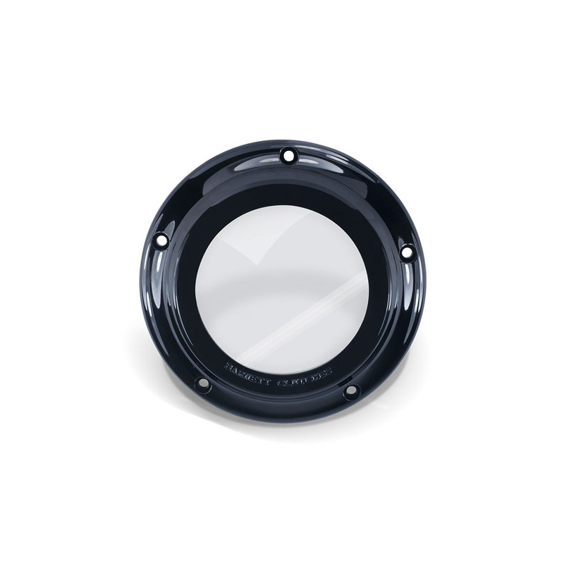 Barnett, clear derby cover. Black 16-24 Touring 09-24 Trikes 2015(NU)FLHTCUL FLHTK 07-15(NU)Touring Trikes with narrow profile p