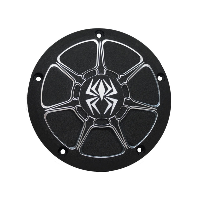 Rekluse, derby cover. Wrinkle Black 99-17 Dyna 99-18 Softail (excl. 2018 FLSB) 99-15 Touring Trike (excl. 2015 FLHTCUL FLHTKL) (