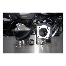 S&S, M8 131" big bore cylinder & piston kit. Black fins 18-23 Softail 17-23 Touring (excl. trikes)