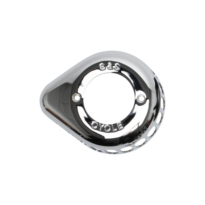 S&S, Air Stinger Teardrop cover only. Chrome S&S Air Stinger Stealth air cleaner kits