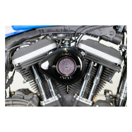 Zestaw filtrów powietrza S&S, Air Stinger Stealth. Kształt łzy, czarny 07-22 XL