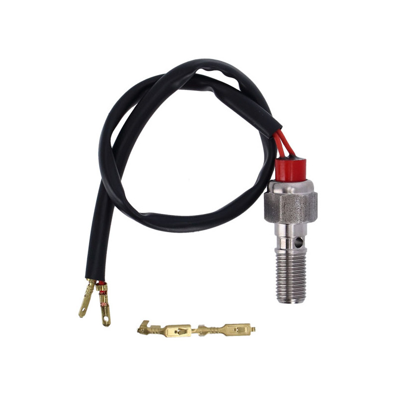 Przełącznik świateł hamowania hydraulicznych Goodridge. Uniwersalny ze stali nierdzewnej