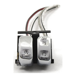 Set comutatoare maner Run/Off/Start crom