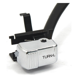 Left turn, handlebar switch. Chrome 96-99 all H-D (NU)