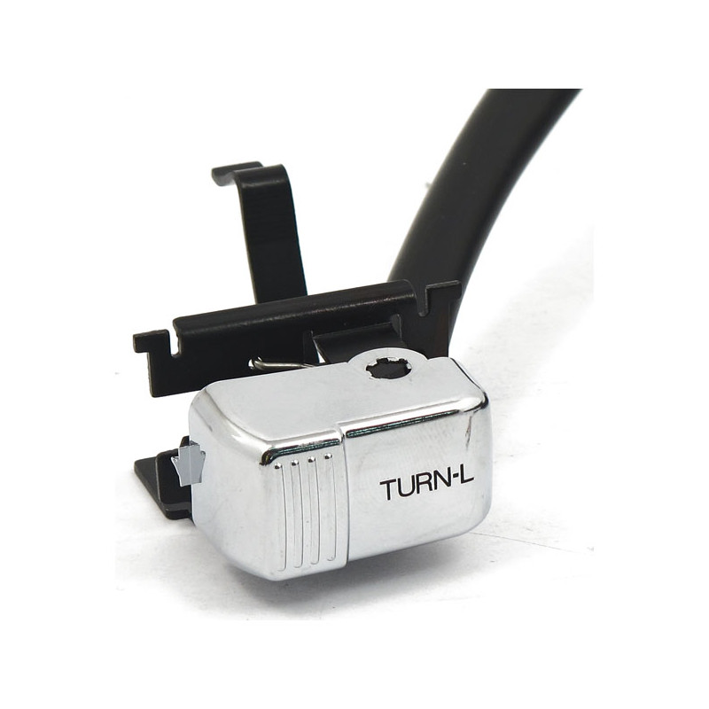 Left turn, handlebar switch. Chrome 96-99 all H-D (NU)