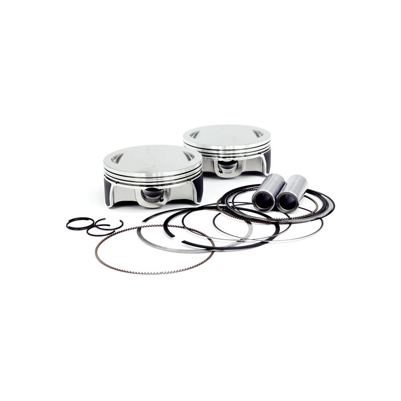 Zestaw tłoków kute 124" 4-1/8" firmy S&S. Standard