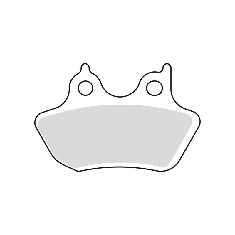 EBC, Double-H Sintered brake pad set Front/rear: 00-07 B.T. (excl. FXSTS front) 00-03 XL 02-05 V-Rod (NU)