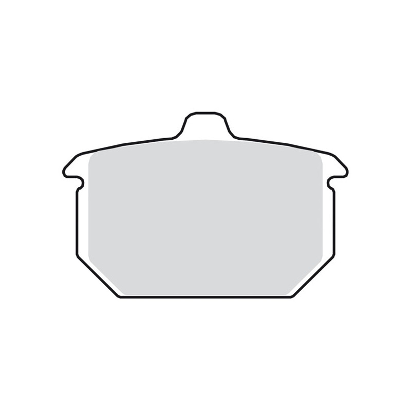 EBC, brake pads. V-Pad semi sintered copper Rear: 82-E87 XL FXR FXST 84-85 FX 83-86 FXWG (NU)