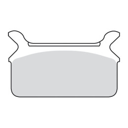 Klocki hamulcowe EBC. Organiczne Tylne: 86-99 FLT (tylko dla modelu i rocznika)