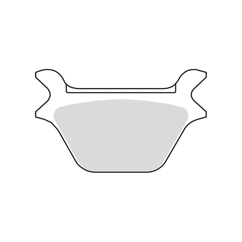 EBC Double-H Sintered brake pads Rear: L87-99 B.T. TC XL (NU) (Excl. FLT)