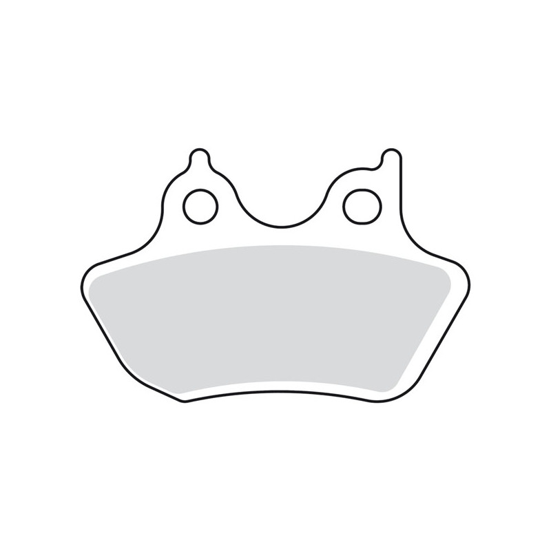 EBC, brake pads. V-Pad semi sintered copper Front/rear: 00-07 B.T. (excl. FXSTS front) 00-03 XL 02-05 V-Rod (NU)