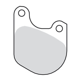 EBC, V-Pad Semi Sintered brake pads Front: 77-83 FX 80-83 FXWG 78-83 XL (NU)