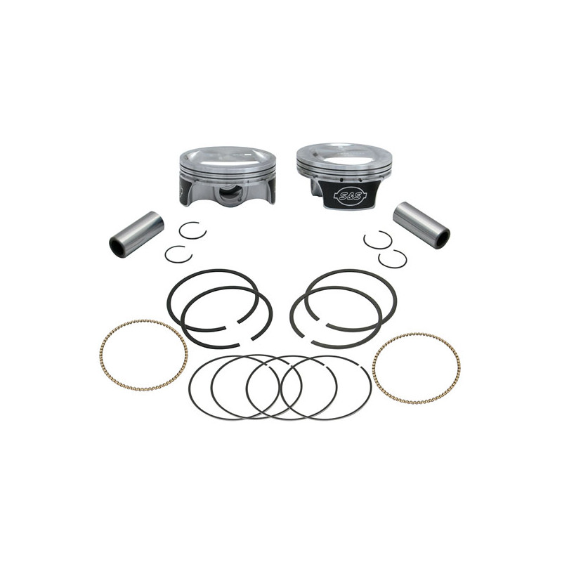 Zestaw tłoka pop-up 96" do 103" S&S. +.005" 07-17 96" Twin Cam (tylko dla modelu i rocznika)