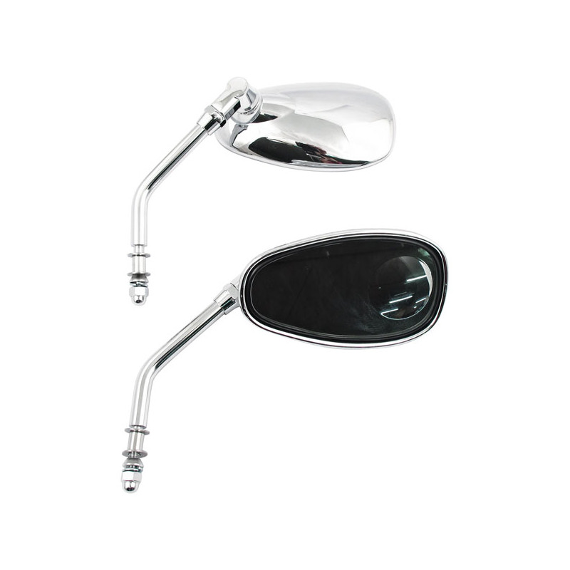 Blind Spot mirror set. Chrome 
