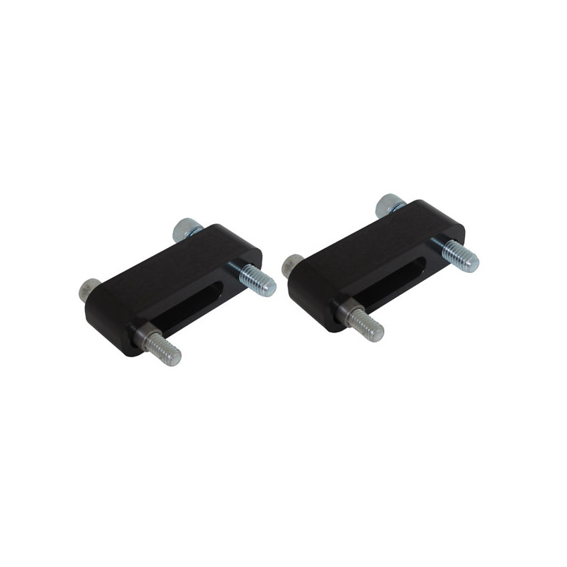 Wysunięcia podnóżków pasażera Pingel, 1" 10-24 modele FLT/Touring