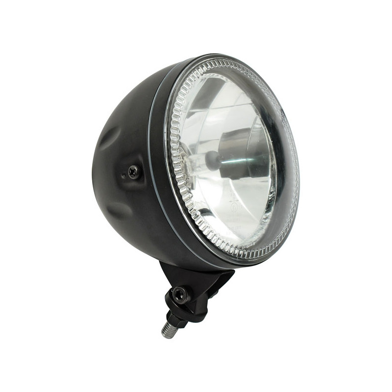 Skyline, 5-3/4" lampa przednia H4. Montaż dolny. Czarna