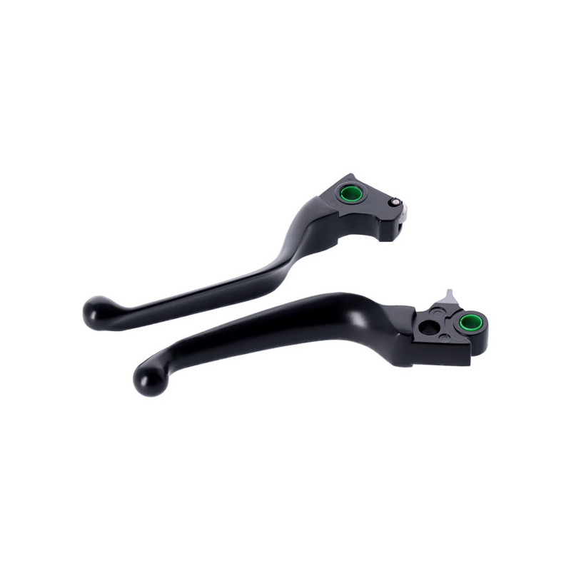 HANDLEBAR LEVER KIT, WIDE BLADE Hydraulic operated clutch - 96-06 all B.T. 02-05 V-Rod (NU)