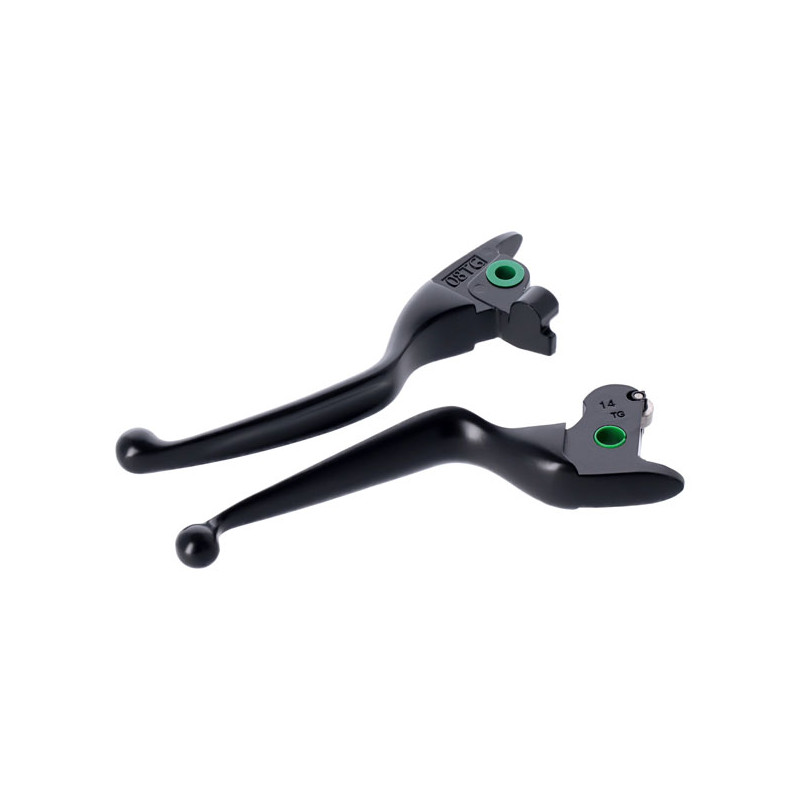 HANDLEBAR LEVER KIT, WIDE BLADE Hydr. operated clutch - 14-16 Touring (excl. 14-16 FLHR FLHRC)((NU)