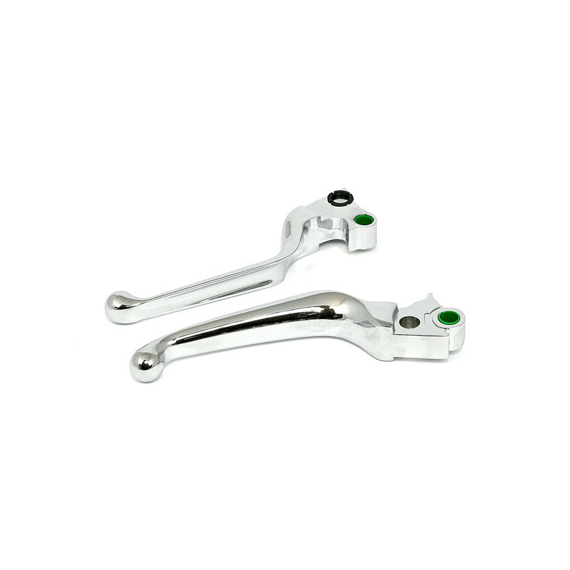 HANDLEBAR LEVER KIT, WIDE BLADE Cable operated - 96-17 Dyna 96-14 Softail 96-07 Touring 96-03 XL (NU)