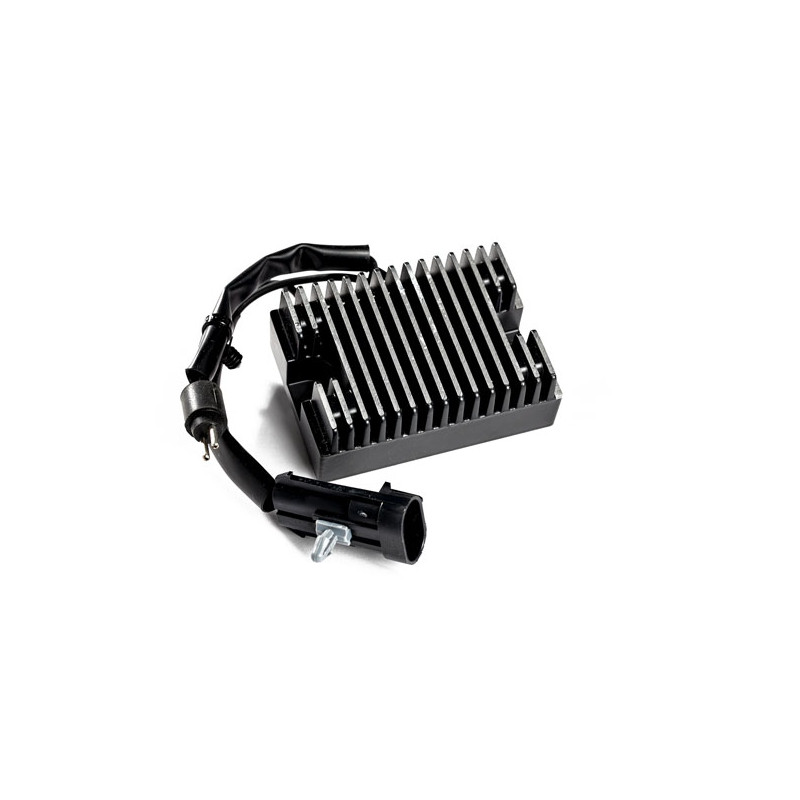 Ricks, OEM style regulator/rectifier. Black 04-06 XL Sportster (NU)