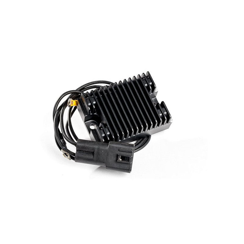 Ricks, regulator/ prostownik w stylu OEM. Czarny 2000 Twin Cam Softail (tylko dla modelu i rocznika)