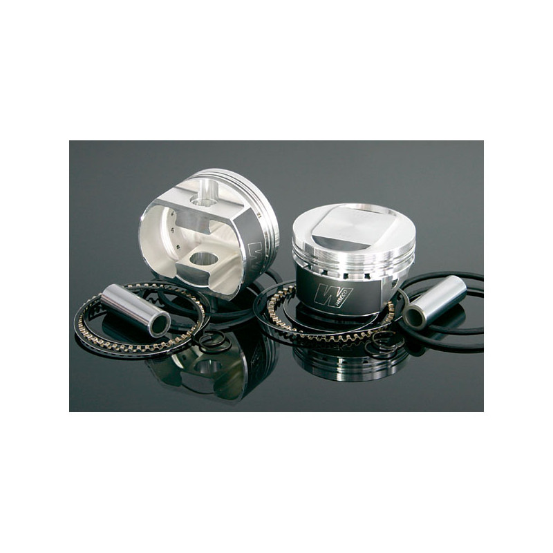 Wiseco, 04-up XL1200/Buell 10.5:1 piston kit. +.020" 04-22 XL1200 04-10 Buell XB12R/S (NU)