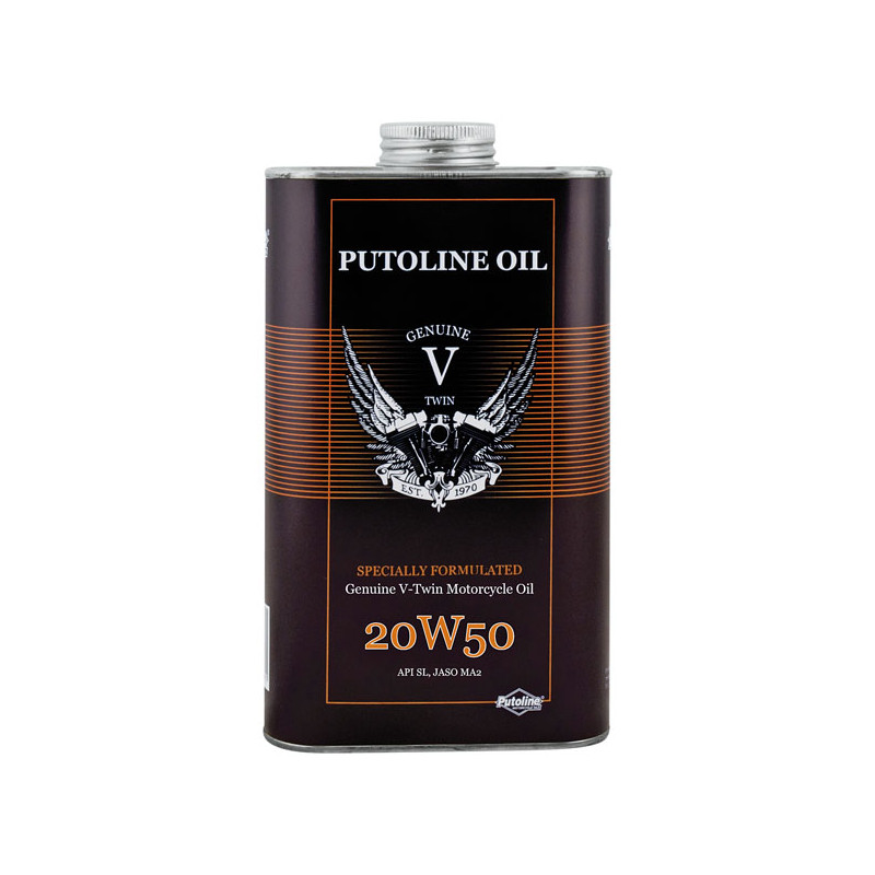 Olej silnikowy syntetyczny 20W50 Putoline. 1 litr 84-24 B.T. 86-22(Tylko dla modelu i rocznika)XL 08-12(Tylko dla modelu i roczn