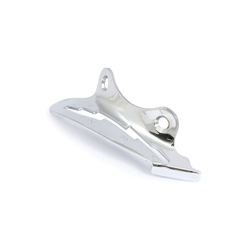 Shifter lever guide, 4-speed. Chrome 40-46 4-speed B.T. (NU)