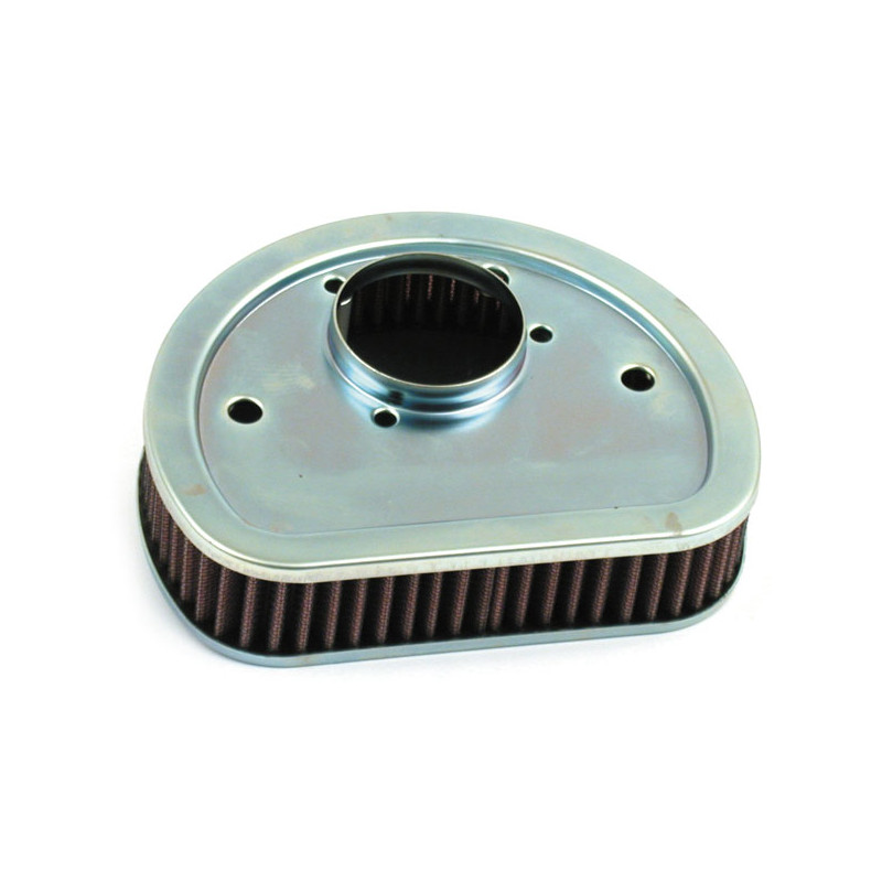 K&N, air filter element 99-15 Softail (excl. 08-11 FLSTSB 11-13 FXS 12-17 FLS and 13-17 FXDB) 99-07 Dyna 02-07 Touring with Delp