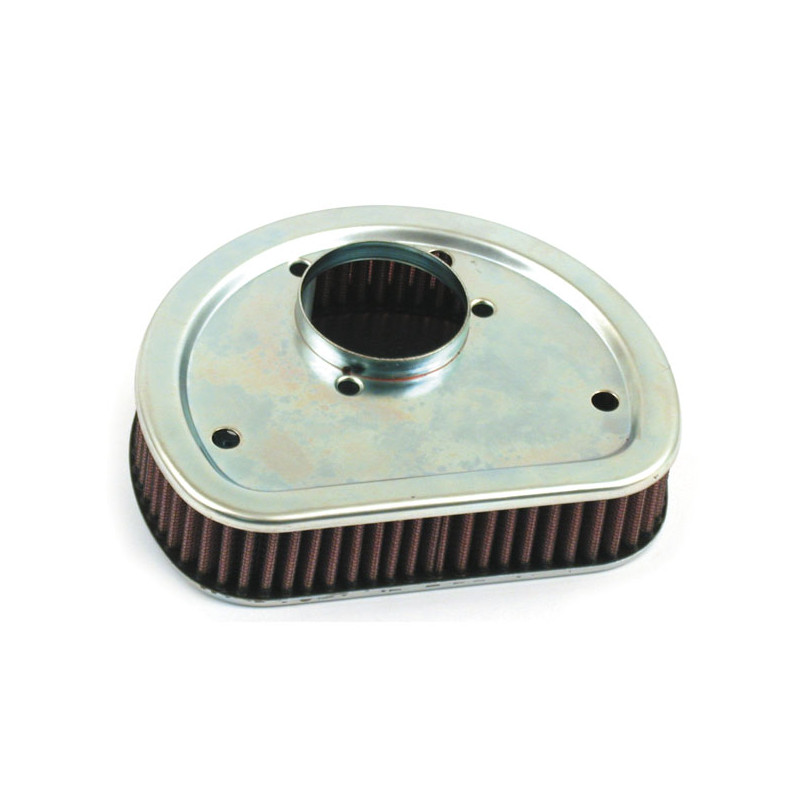 K&N, air filter element 95-99 Evo B.T. 95-03 XL1200/C/S (NU). (HDI models only)