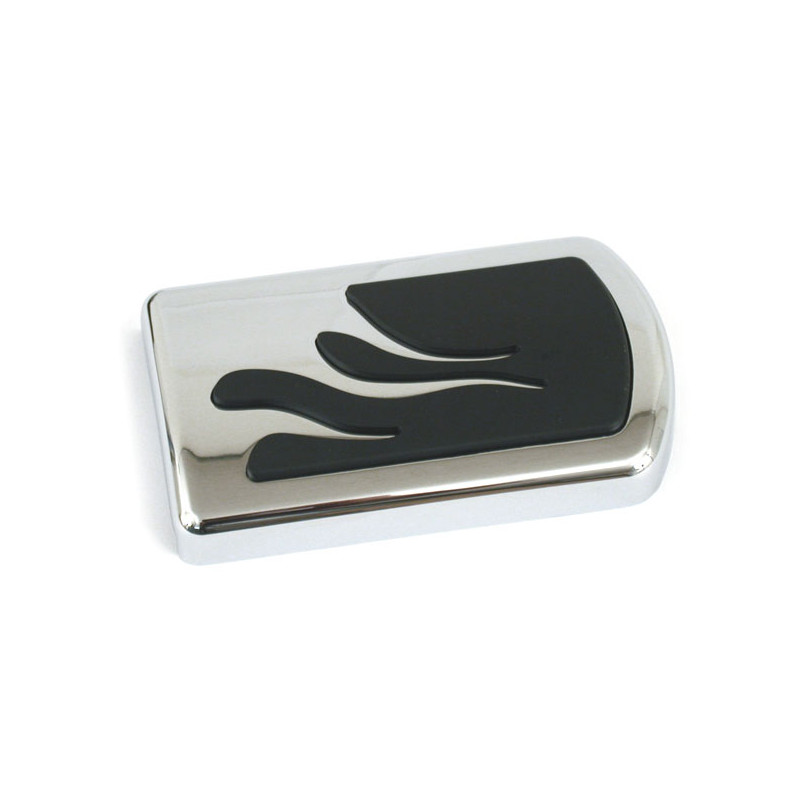 Pedal hamulca, płomień. Chrom 86-17 (tylko dla modelu i rocznika) FL Softail 80-21 FLT/Touring 12-16 (tylko dla modelu i rocznik