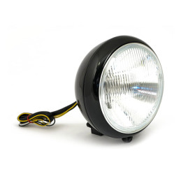 7" H4 headlamp for FL models. Black 86-17 FLST models with 7" headlamps (NU)