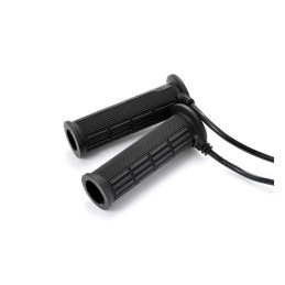 Daytona, podgrzewane uchwyty, do kierownicy o średnicy 7/8" (22mm). Czarne uchwyty do kierownicy o średnicy 7/8" (22mm) (z wyłąc