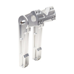 Vitys Design, 10" adjustable risers. Silver For 1"/25.4mm handlebars