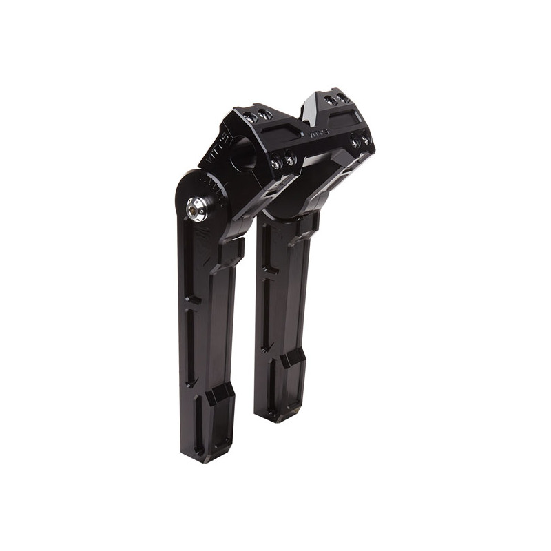 Vitys Design, 10" adjustable risers. Black For 1"/25.4mm handlebars