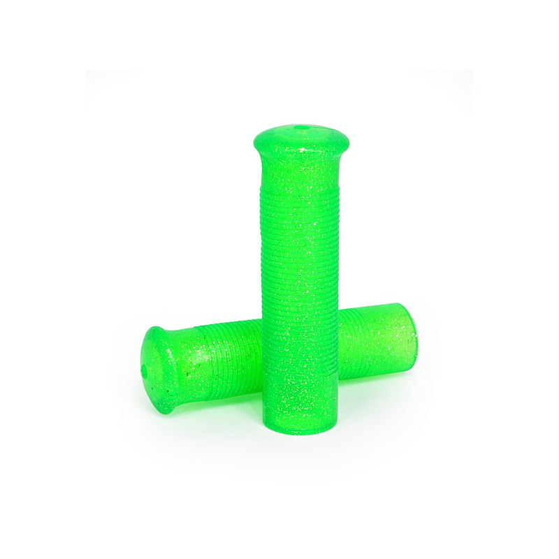 Anderson grip s glitry jablkově zelený 74-23 H-D