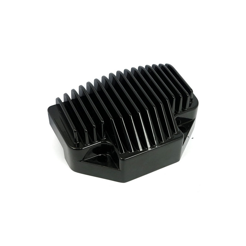 Transpo, voltage regulator / rectifier. Black 08-17 Dyna (NU)