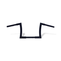 Bad Ape apehangers, black 82-23 H-D mech. & e-throttle (excl. 88-11 Springers) with 1" I.D. risers