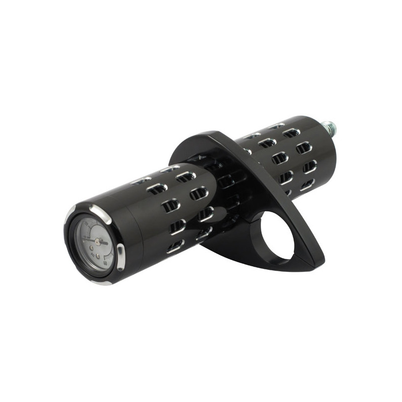 Chłodnica oleju frezowana, z manometrem ciśnienia oleju. Czarna Wiele standardowych i niestandardowych zastosowań