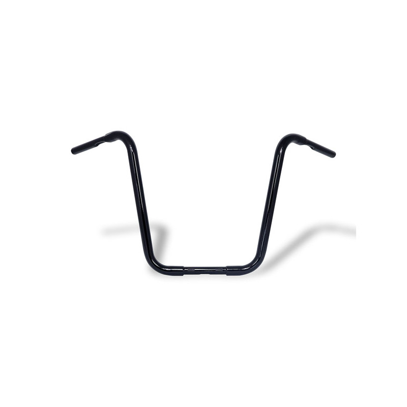 Kierownica Buffalo Apehangers 1-1/4", 18" wysoka, czarna 82-22 H-D (z wyłączeniem 08-22 e-throttle & 88-11 Springers) z linkami 