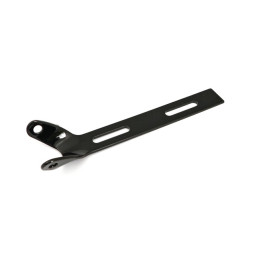 Universal solo seat hinge, round mount. Black Universal