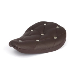 Fitzz, custom solo seat. Brown/rivets. Small. 4cm thick UNIVERSAL