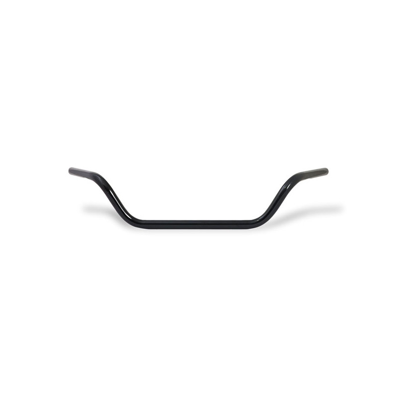 Cruiser bar, handlebar 1" gloss black 82-22 H-D (excl. 08-22 e-throttle) with 1" I.D. risers (NU)