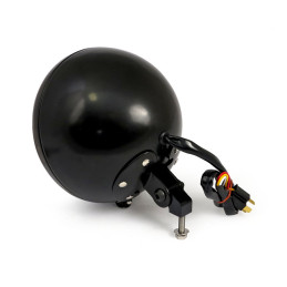 7" LED headlamp. Black 86-17 Softail with 7" headlamps (NU)