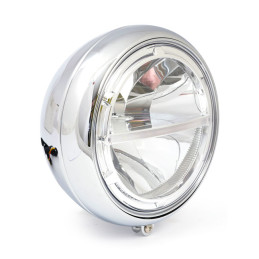 7" LED headlamp. Chrome 86-17 Softail with 7" headlamps (NU)