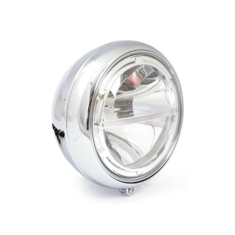 7" LED headlamp. Chrome 86-17 Softail with 7" headlamps (NU)